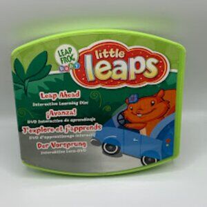 Leap Frog Baby-Little Leaps Interactive Learning Disc DVD w/ Case & Manual